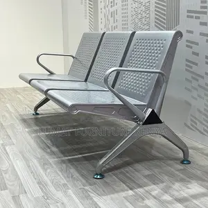 3 Link Unpadded Visitors Waiting Bench
