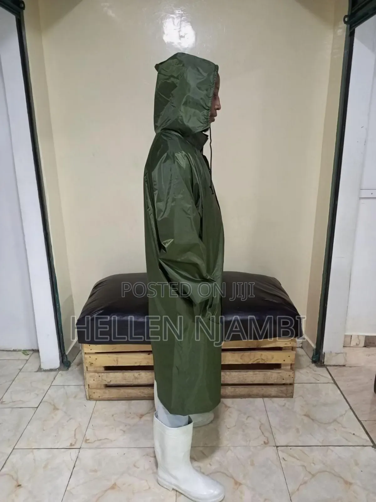 Waterproof Rain Coat With Hood