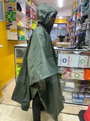 Rain Poncho With Hood