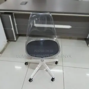 Swivel Modern Transparent Office Chair
