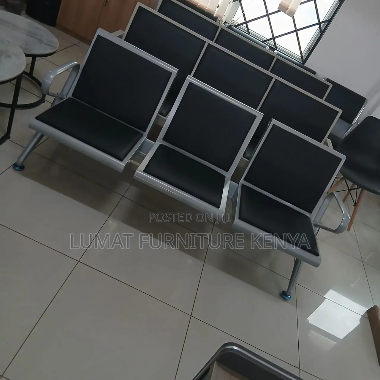 3 Seater Heavy Duty Waiting Lobby Bench