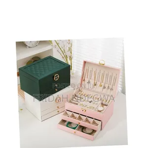 *Multi-Layer Jewelry Storage Box Large Capacity Necklace