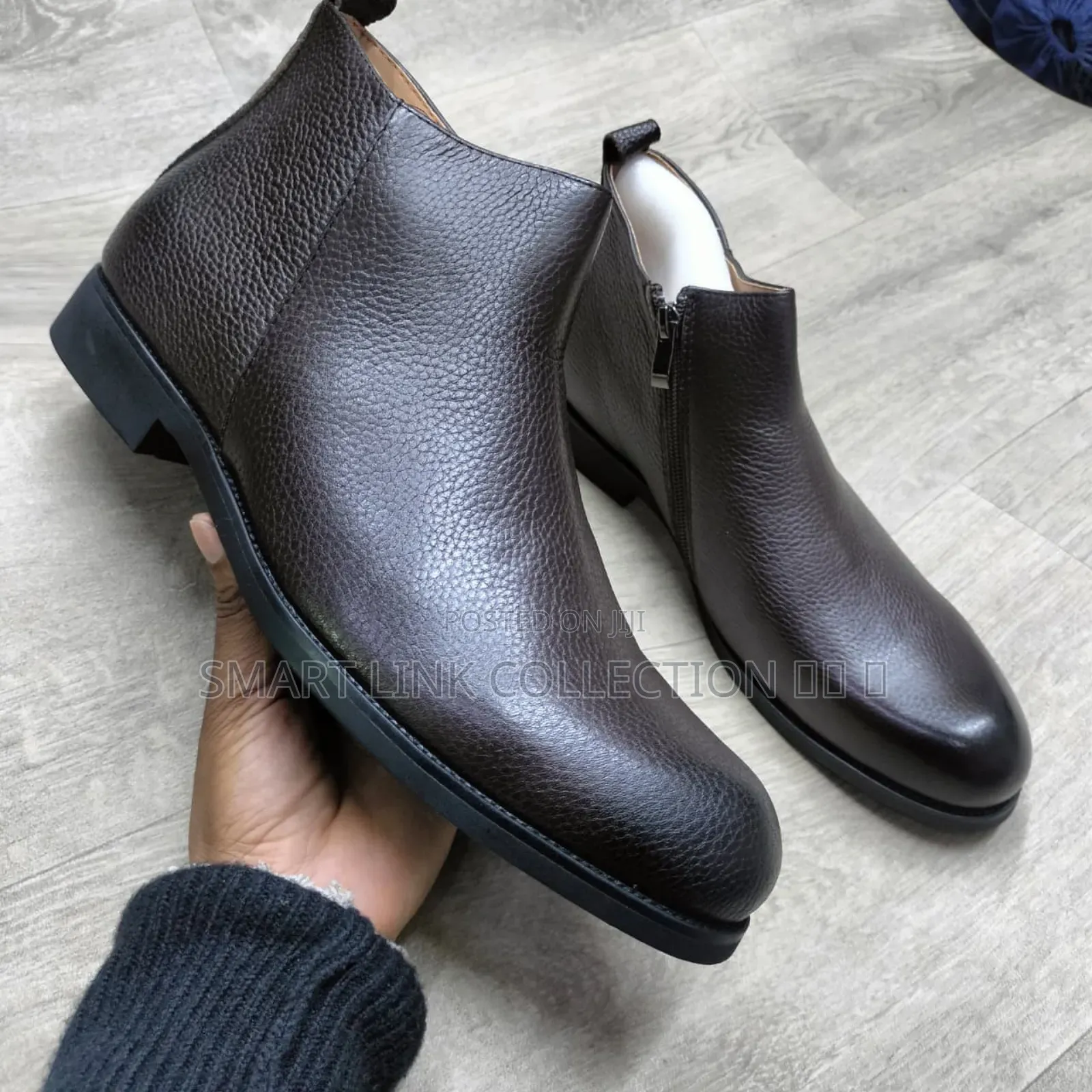 Zipped Clarks Boots