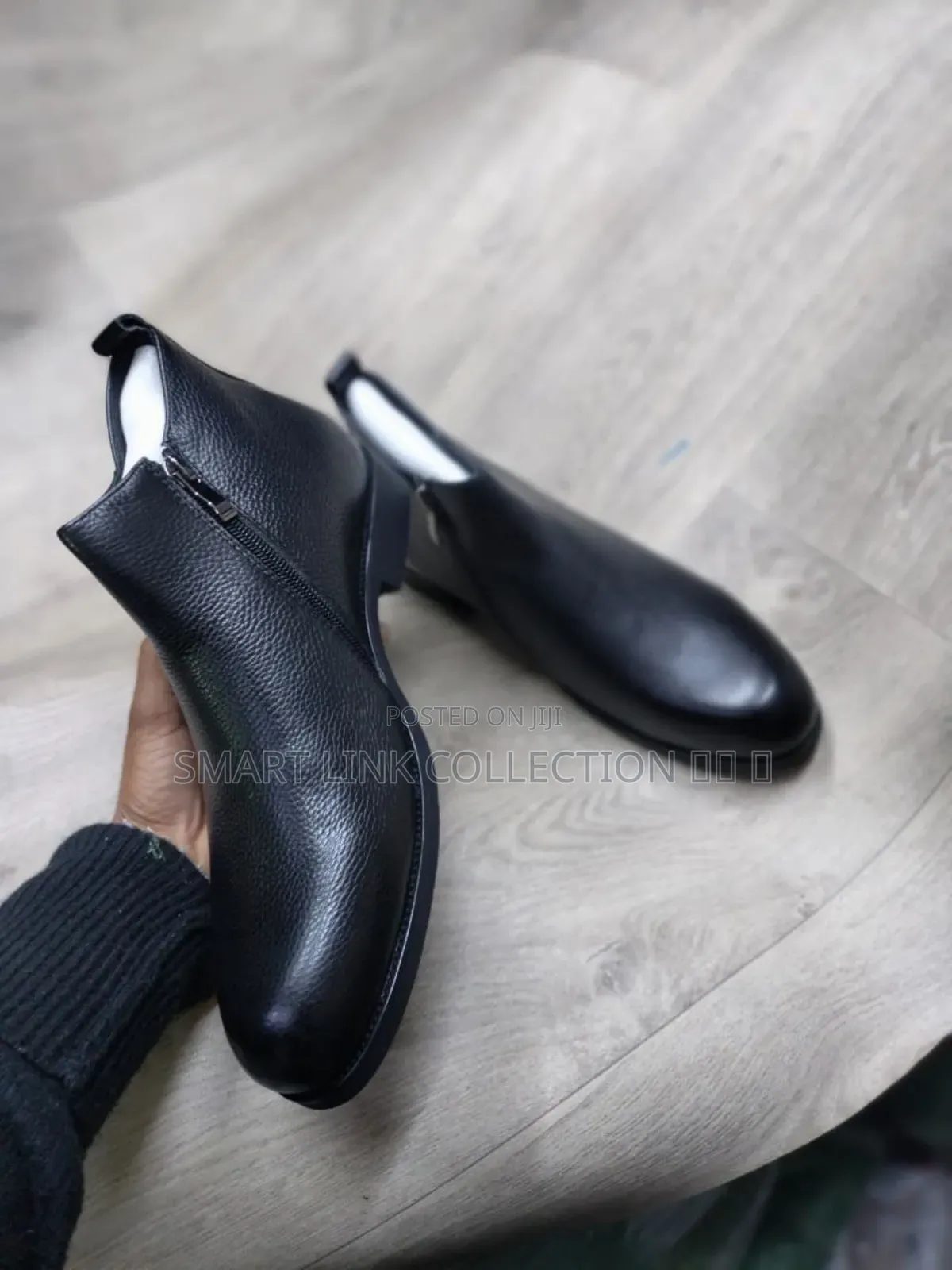 Zipped Clarks Boots