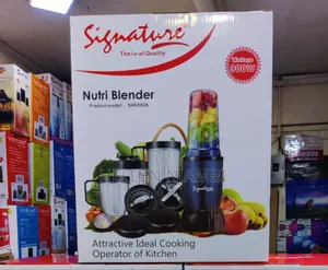 Signature 900w Stainless Steel Nutri Blender With 3 Jars
