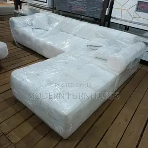 Quality,White Bubble L Sofa