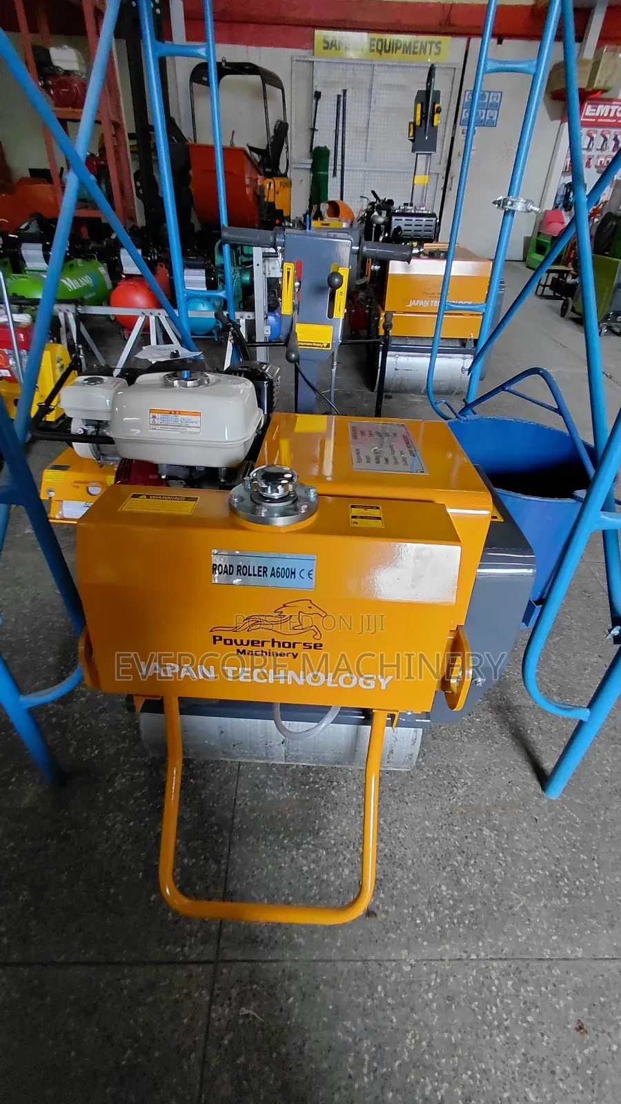 Powerhorse Single Drum Roller A600h 15kn 5.5hp.