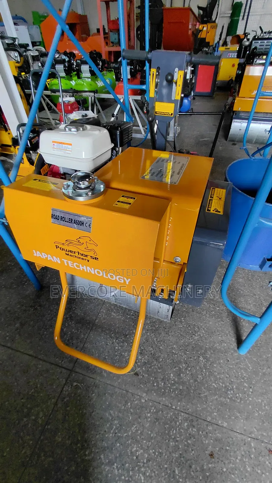Powerhorse Single Drum Roller A600h 15kn 5.5hp.