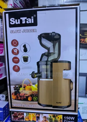 Sutai Slow Juicer Colour Gold