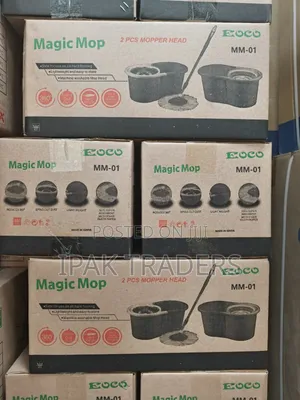 Urk Magic Mop Big Size With Dual Wheel Drive Rotary