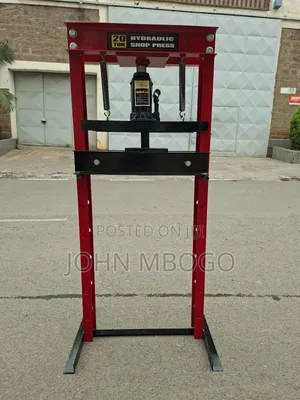 Straightening Hydraulic Shop Press