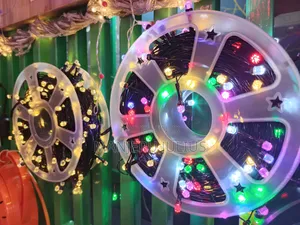 Black Cable 50m Christmas Lights