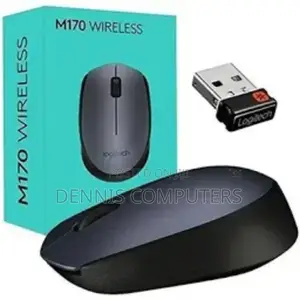 Logitech M170 Wireless Mouse - Grey - 910-004642