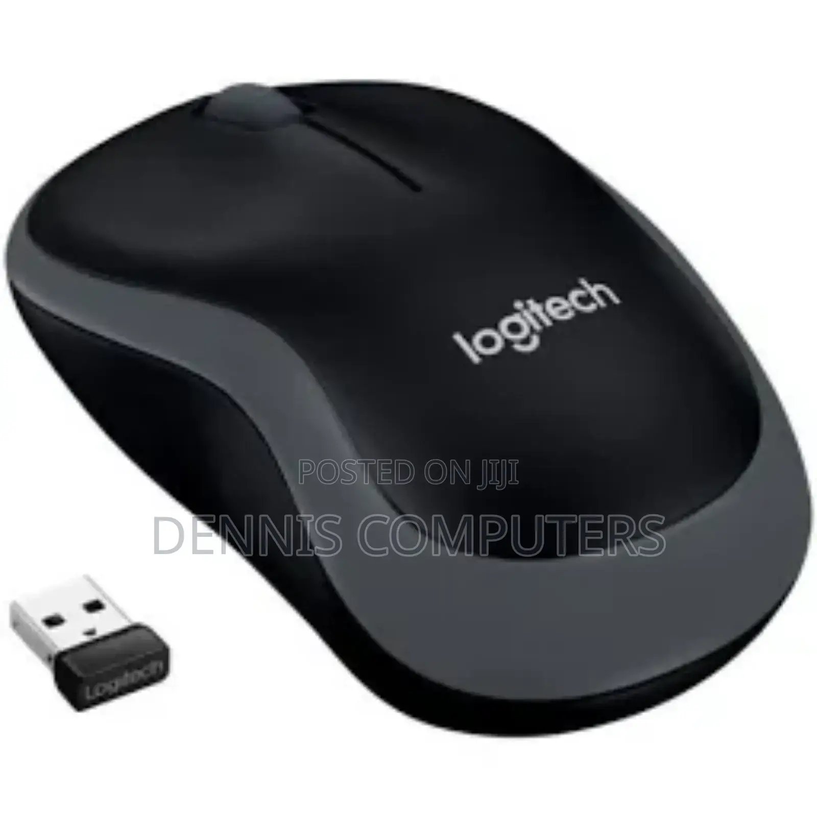 Logitech Wireless Mouse M185 - Swift Grey - 910-002235