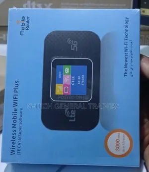 Wireless Mobile Wifi Plus Router (Lte Cat6 / 5g) 3000mah