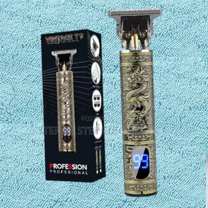 Cordless Vintage T9 Hair Cutting Machine With Led Power Indicator