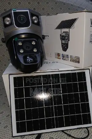Best and Smart 4g Solar Dual Lens CCTV Security Solar Camera