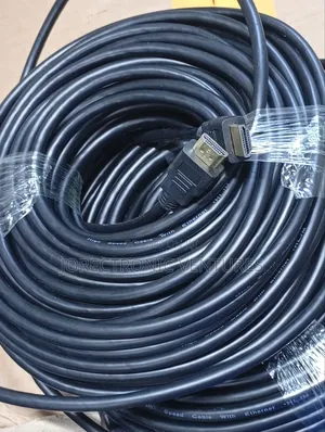 25 Meters Black Hdtv To Hdtv Cable