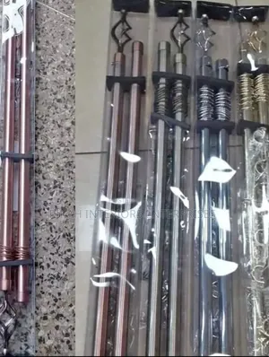 2m Double Curtain Rods