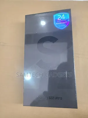 New Samsung Galaxy S22 Ultra 5G 256 GB Gold