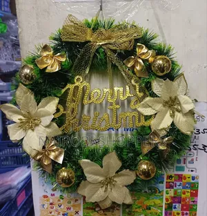* Christmas Door Wreath 30 Cm* *