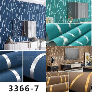 Stripes Wallpaper Tv Area Wallpaper