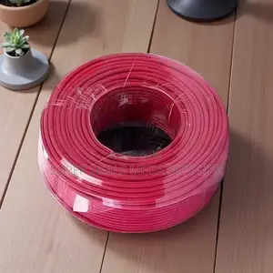 Long Lasting 2.5mm Red Solid Electrical Wire for Home Use