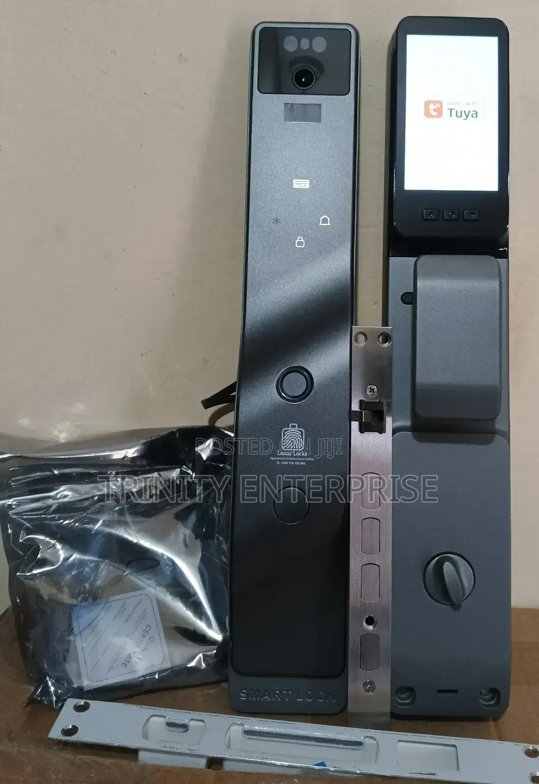 Tuya Wifi App Smart Life Control Voice Intercom Password Fingerprints