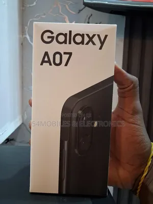 New Samsung Galaxy A07 4G 64 GB Black