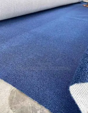 Navy Blue Wall to Wall Delta Carpet
