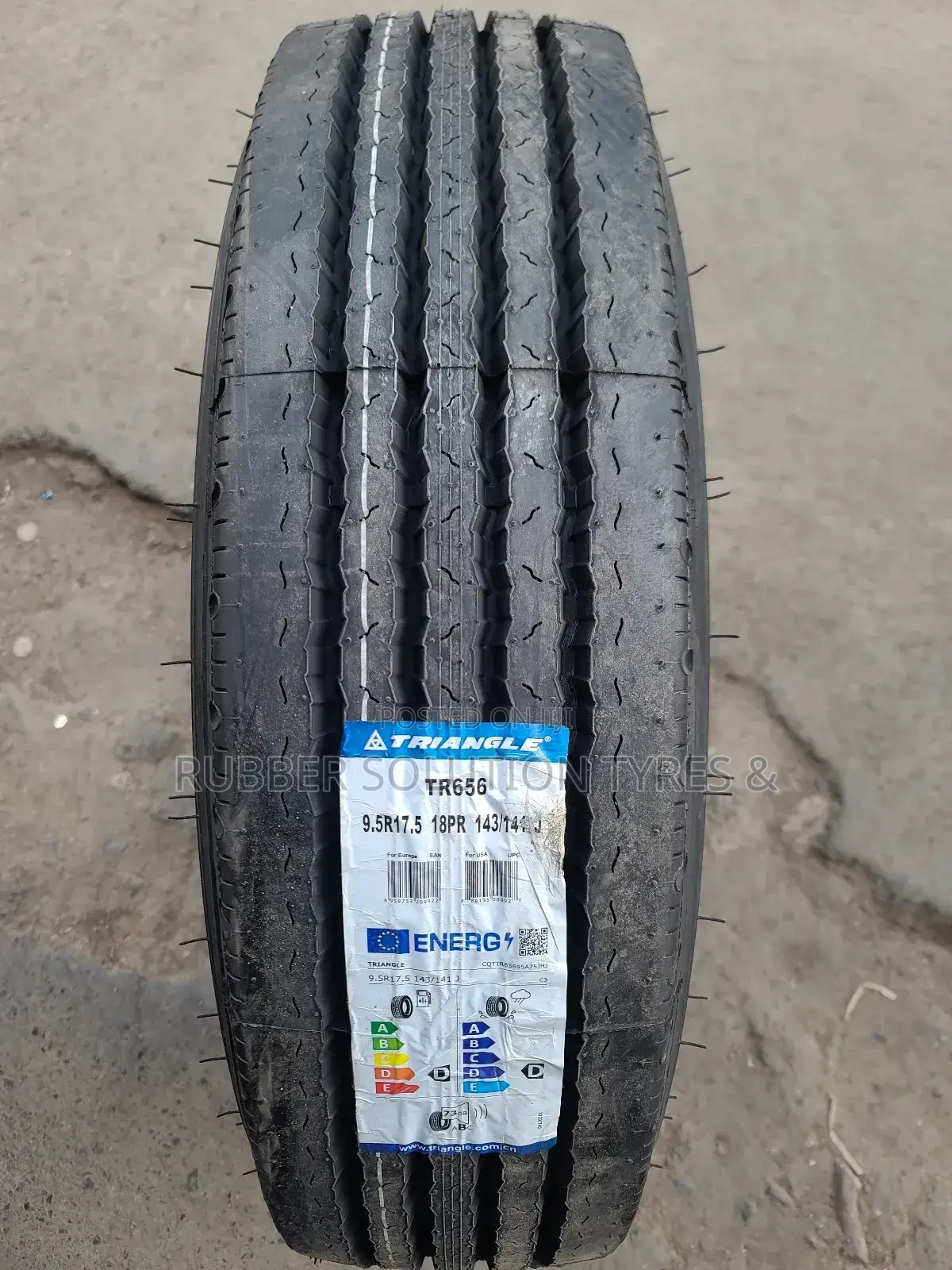 9.5 R17.5 Triangle Tyres 18pr Tr656