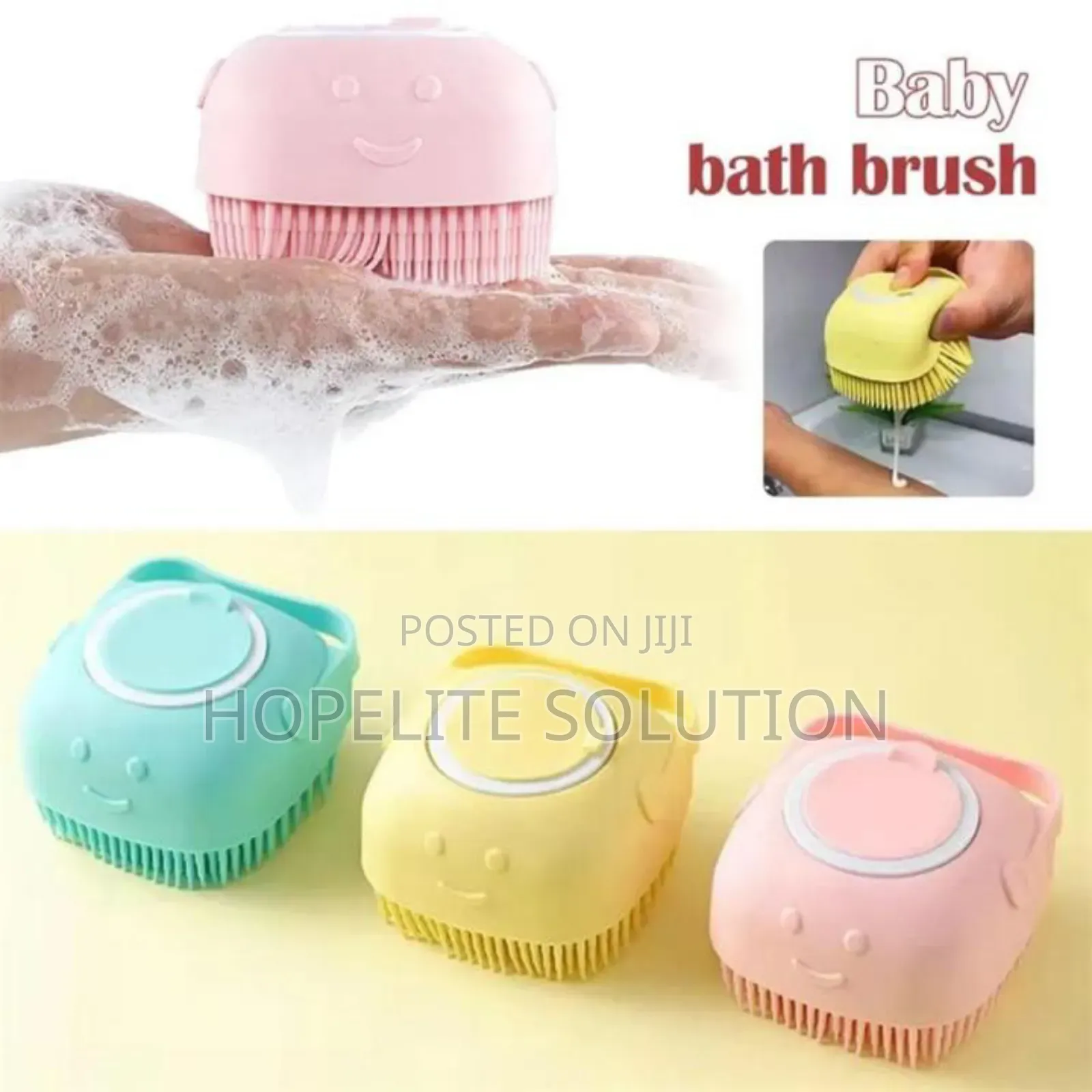 Silicone Bathing Shower Brush