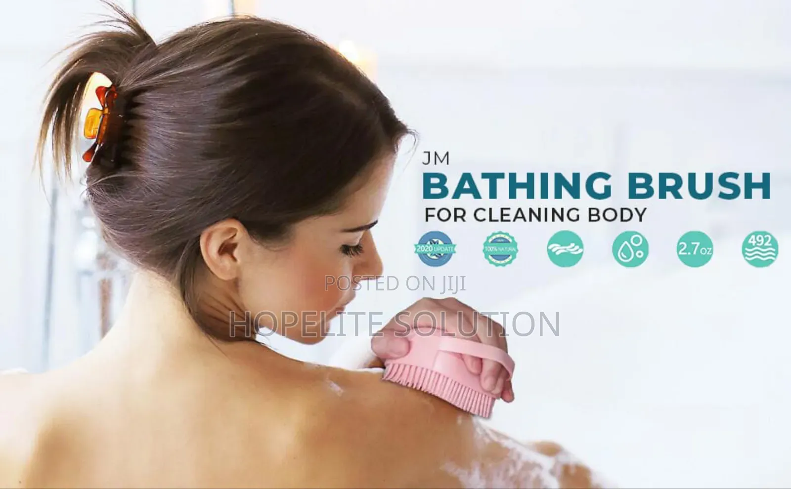 Silicone Bathing Shower Brush
