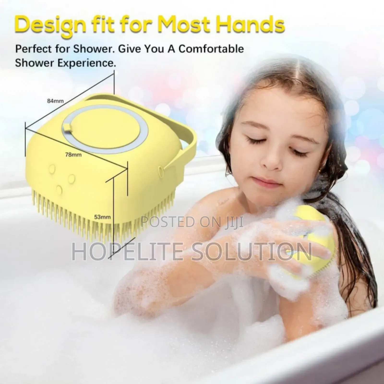 Silicone Bathing Shower Brush