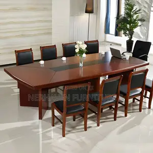 Premium Office Meeting Table – Strong, Sleek, And Modern