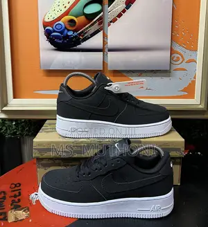 Nike Af1 Black Suede Sizes:39-45