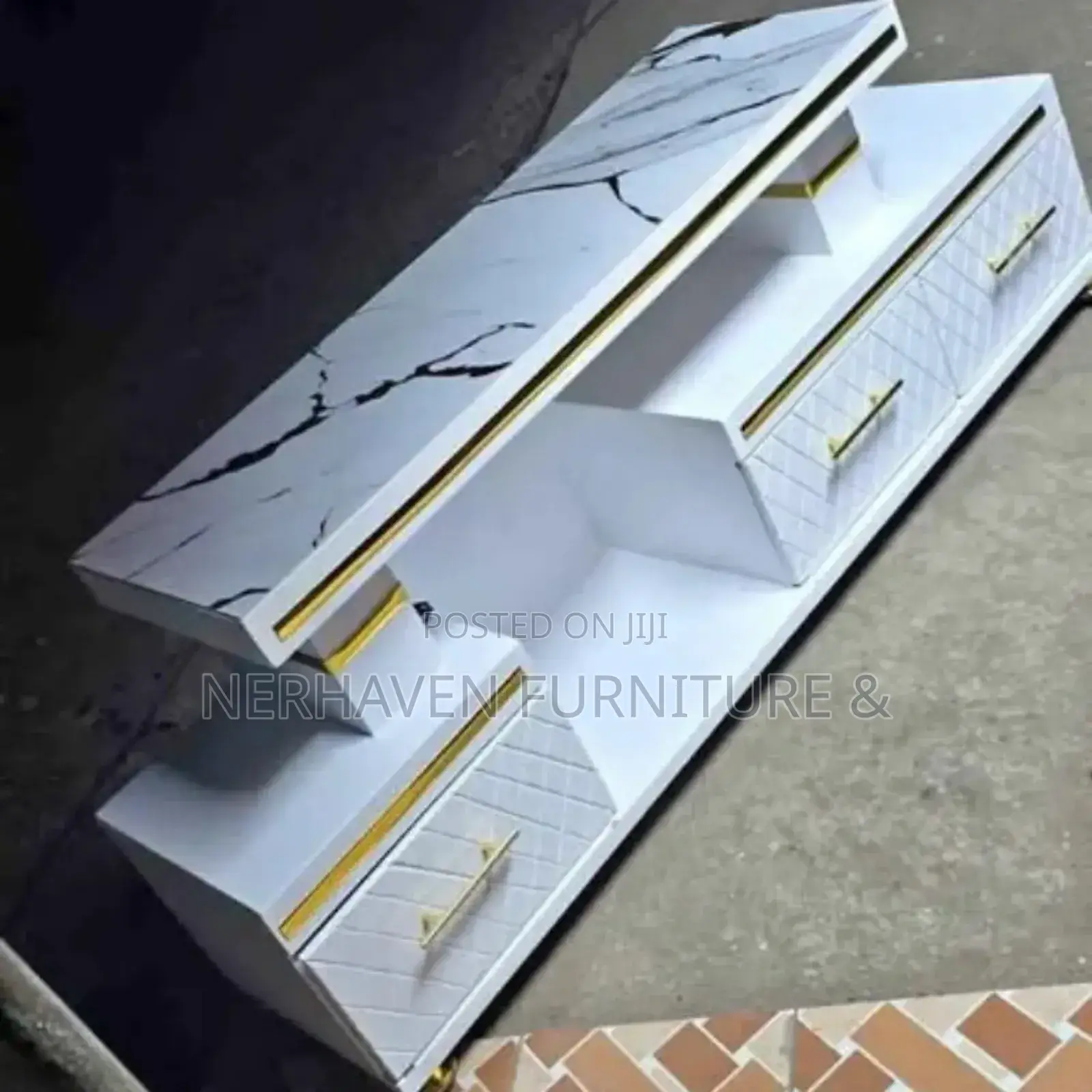 Marble Top Tv Stand