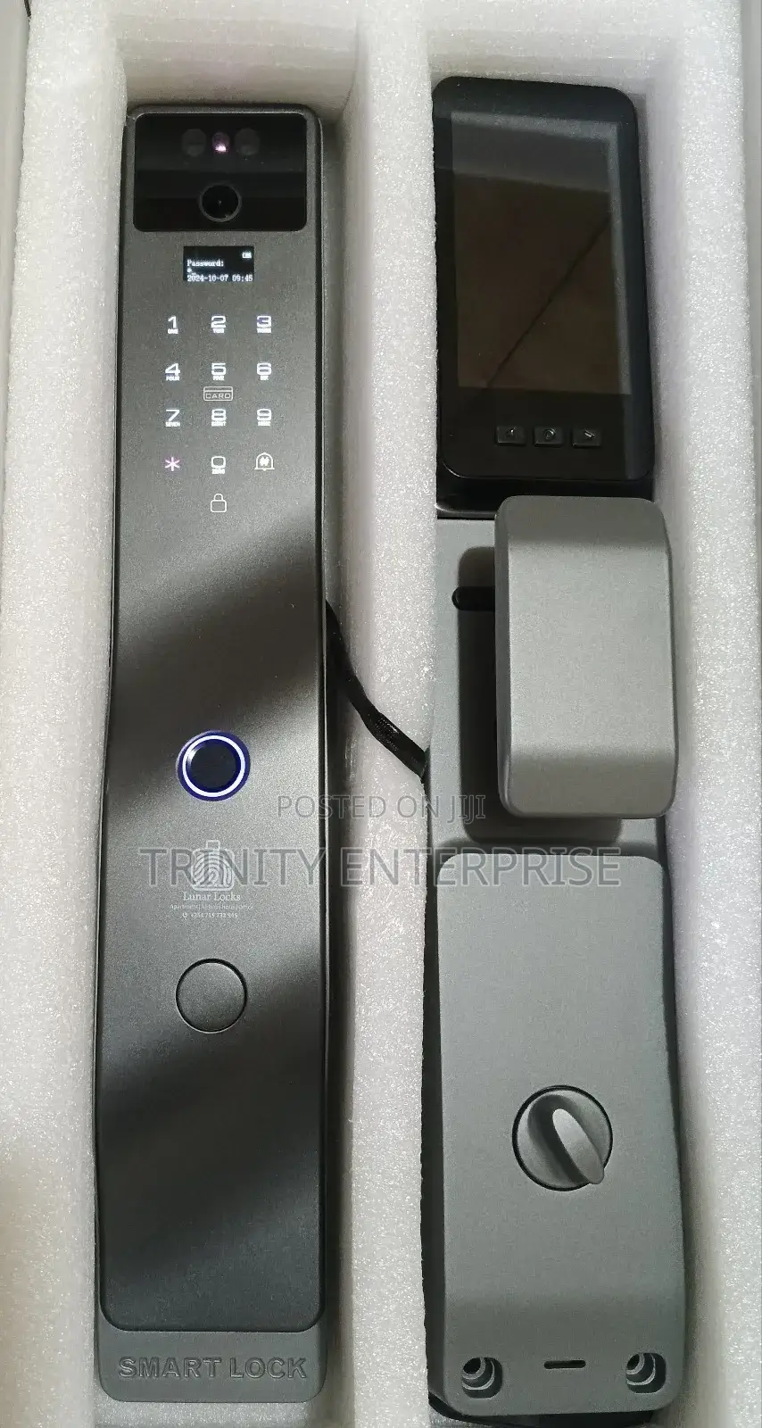 Smart Lock Outdoor Waterprooflock Wifituya App Voice Intercom,Password
