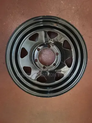 Rim Size 16 Hinch 6holes 7 J Black Colour Landcruiser