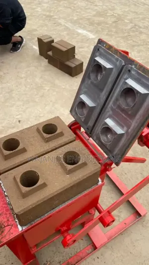 Double Hollow Bricks Machine