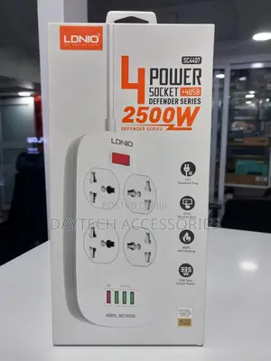 The Ldnio Sc4407 Defender Series Powerstrip Socket.