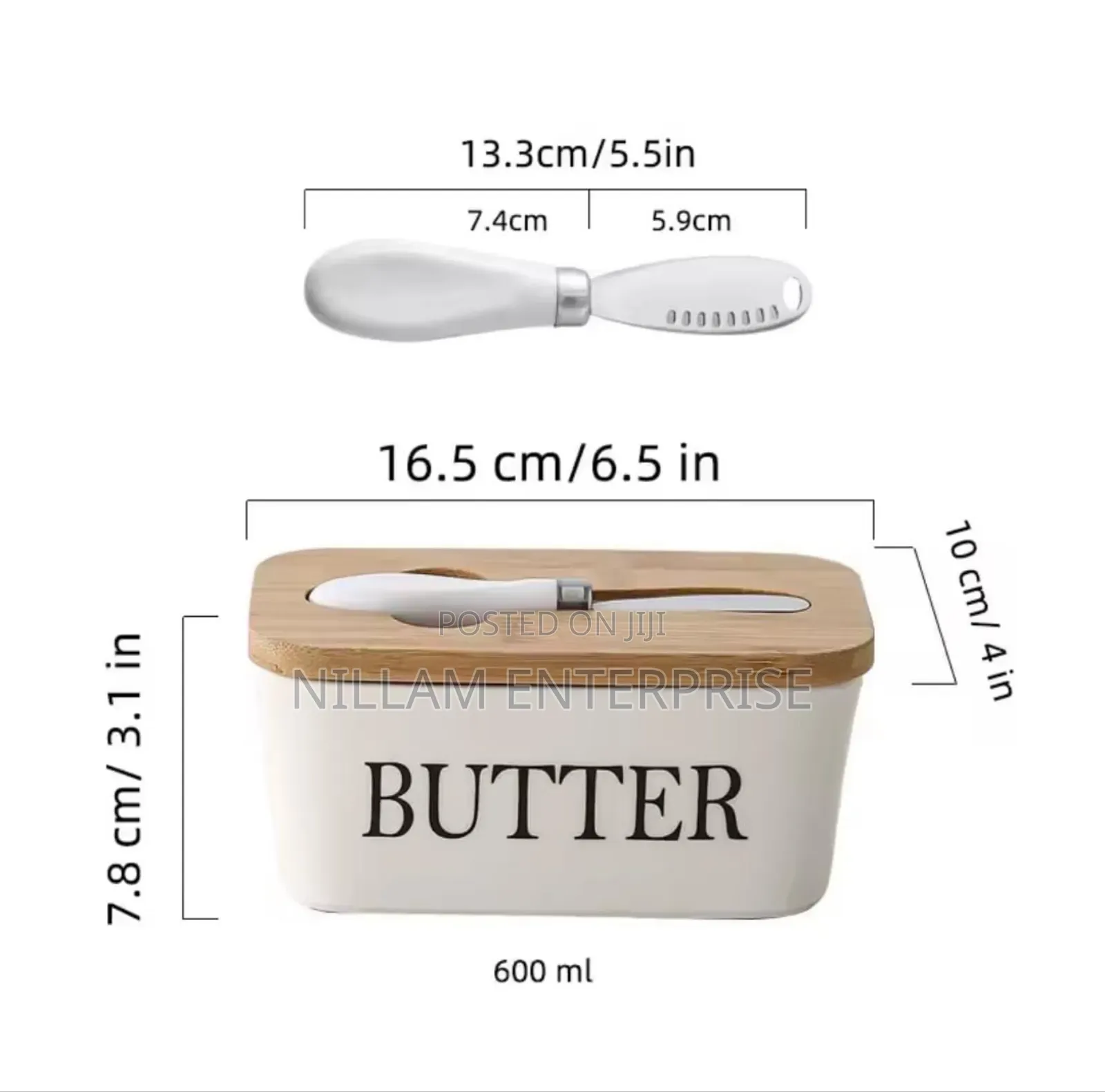 Rectangular Butter Dish