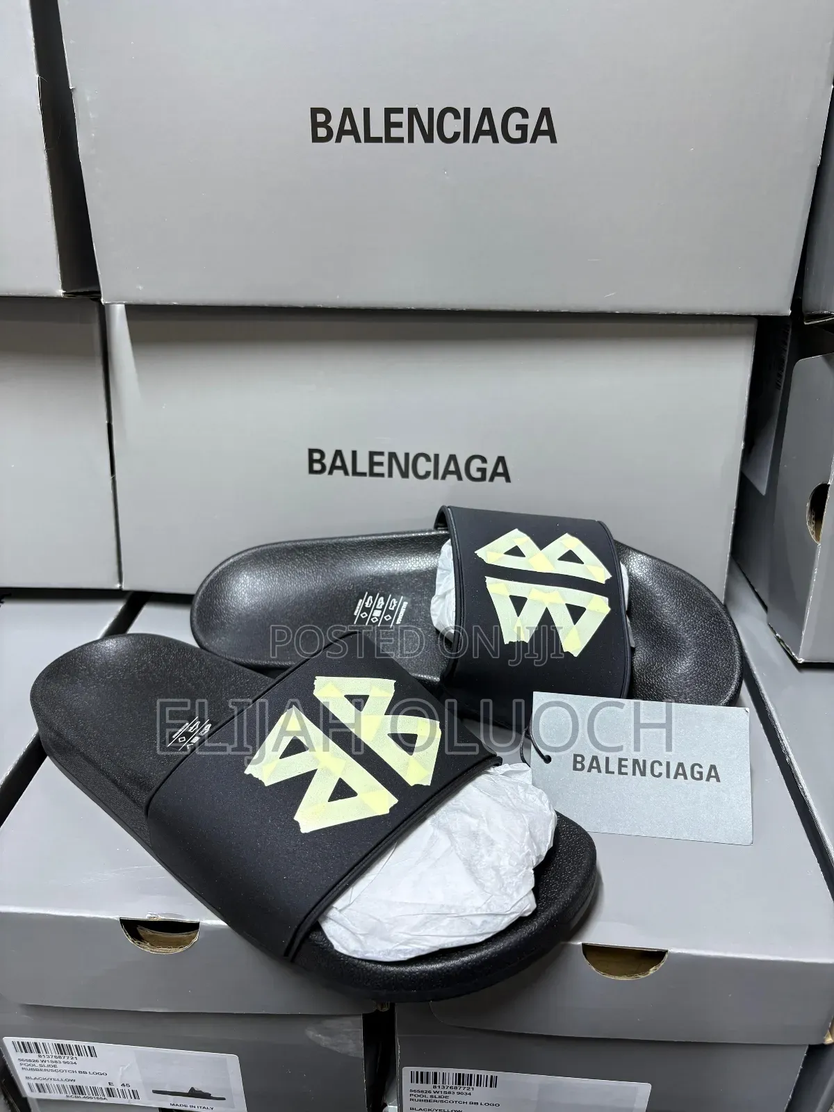 Balenciaga Pool Slides