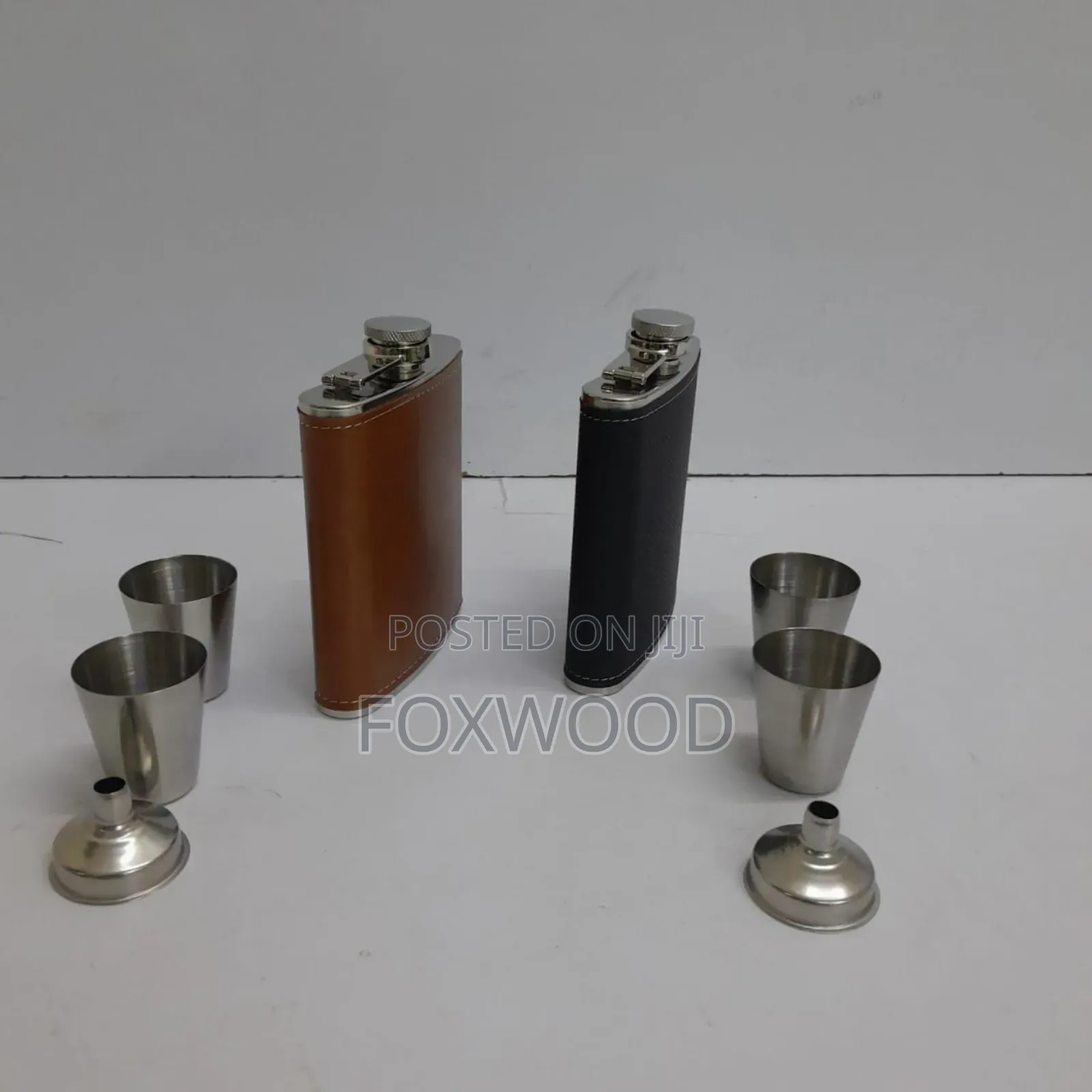 Portable Hip Flask/Whisky Bottle Set