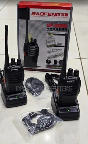 Baofeng Bf-888s Walkie-Talkie (2 Pieces) 3km Range 16 Channel