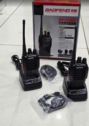 A Pair Baofeng Bf-888s Walkie-Talkie 3km Range 16 Channel