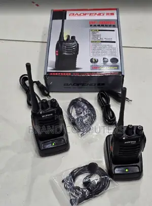 2pcbaofeng Bf-888s Walkie Talkie Two-Way Radio for Security and Events