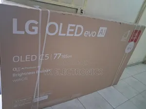 Lg 77 Inch Oled Evo Ai C5 HDR Smart Tv 77c5