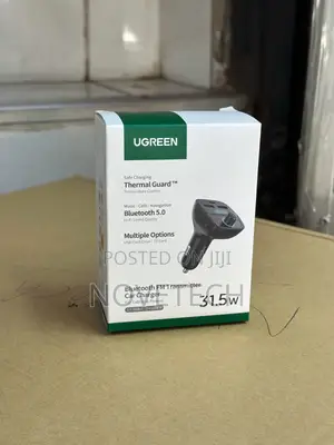 Original Ugreen Bluetooth Usb Car Charger Fast Charging