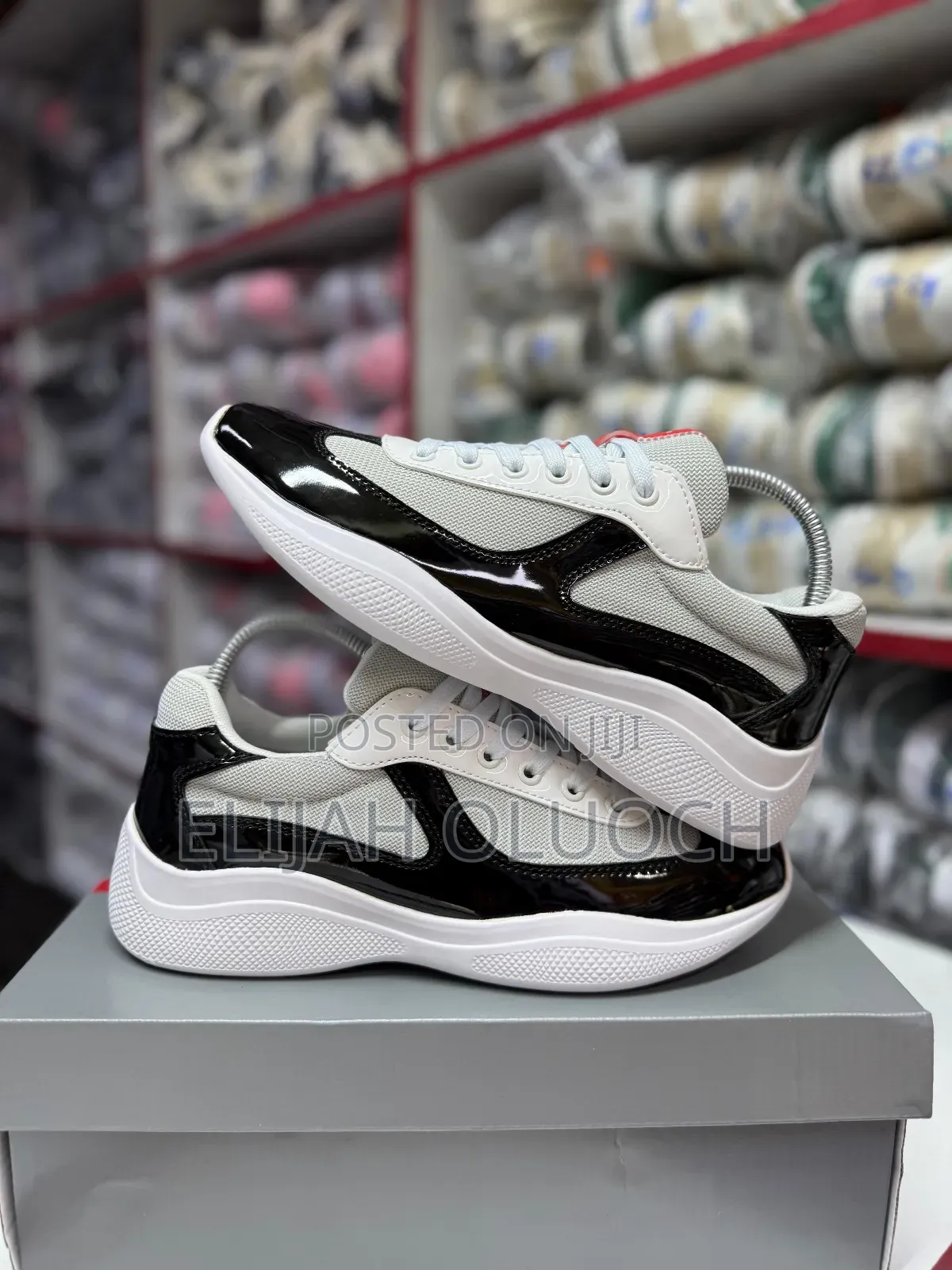 Prada Anerican’S Cup Black/White
